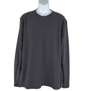 Lululemon‎ Surge Warm Long Sleeve Shirt To Mens XL Charcoal Workout TP-3190